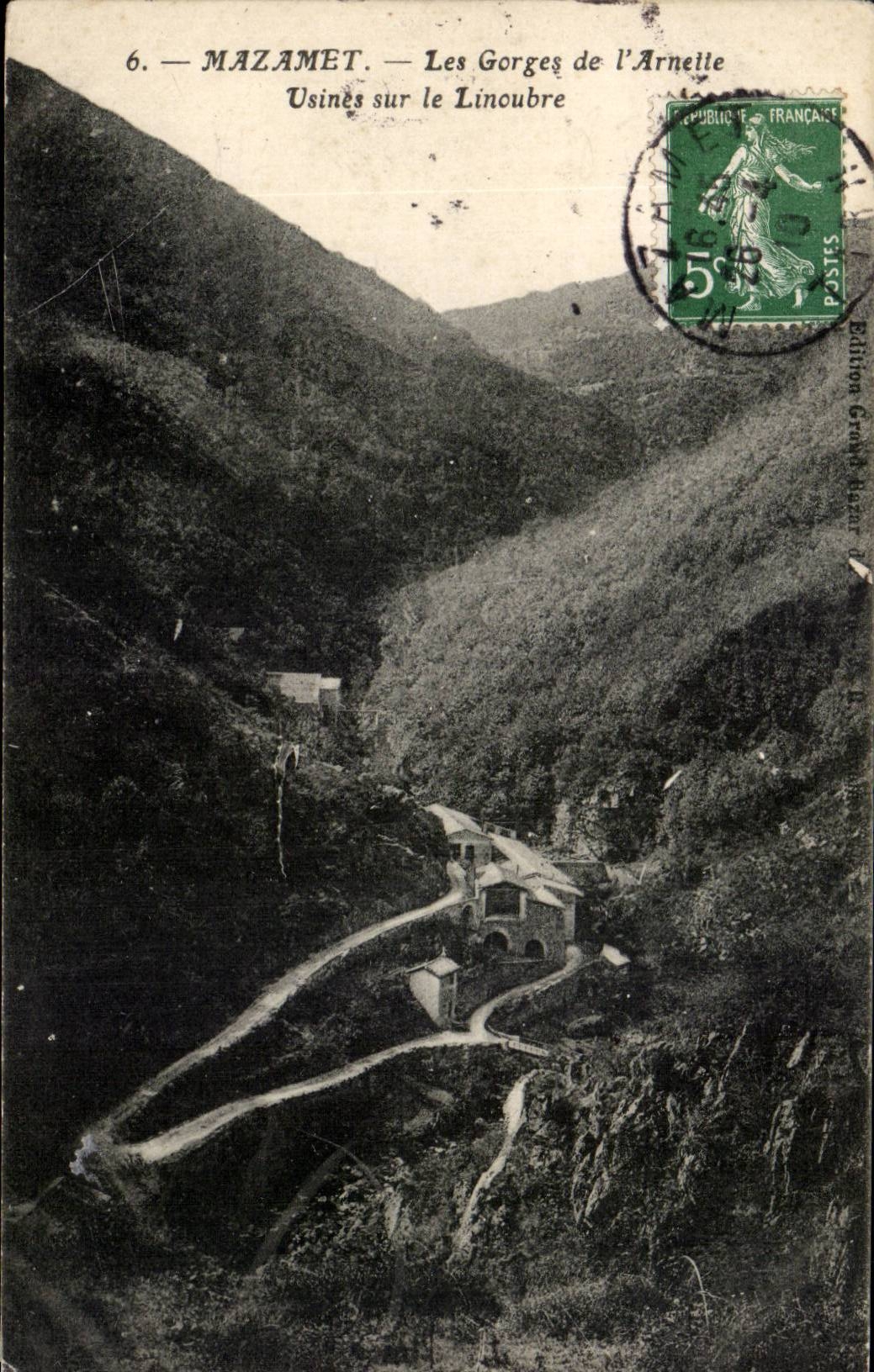 Mazamet - Falls of Arnette - CPA