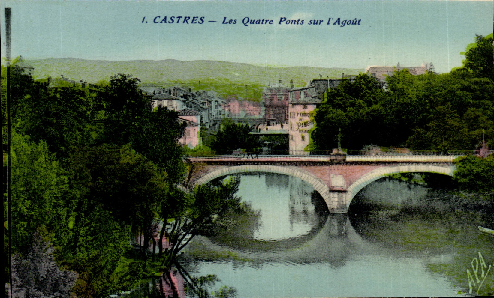 Castres - Four Bridges - CPA