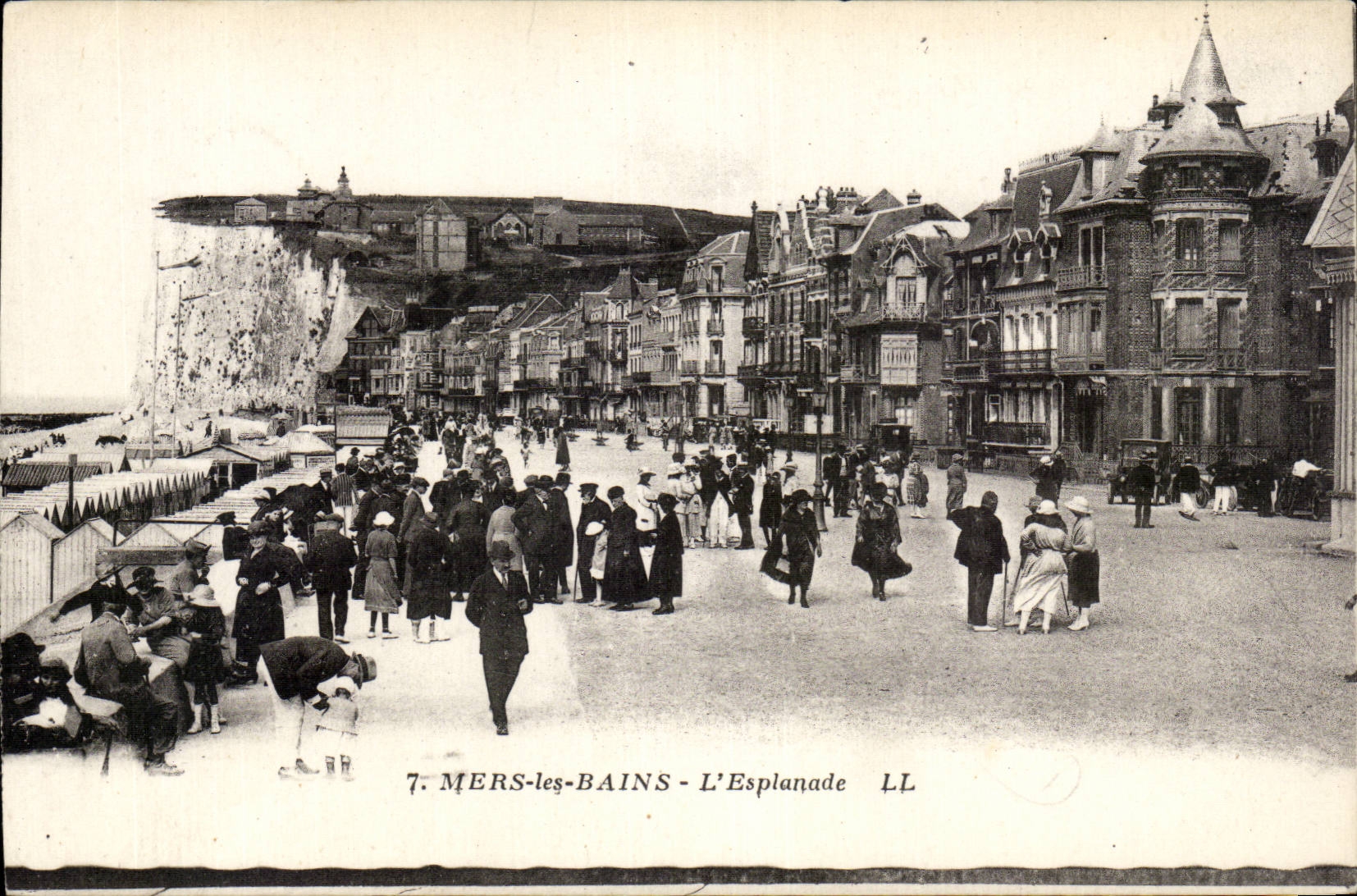 Seas les Bains - Esplanade - CPA