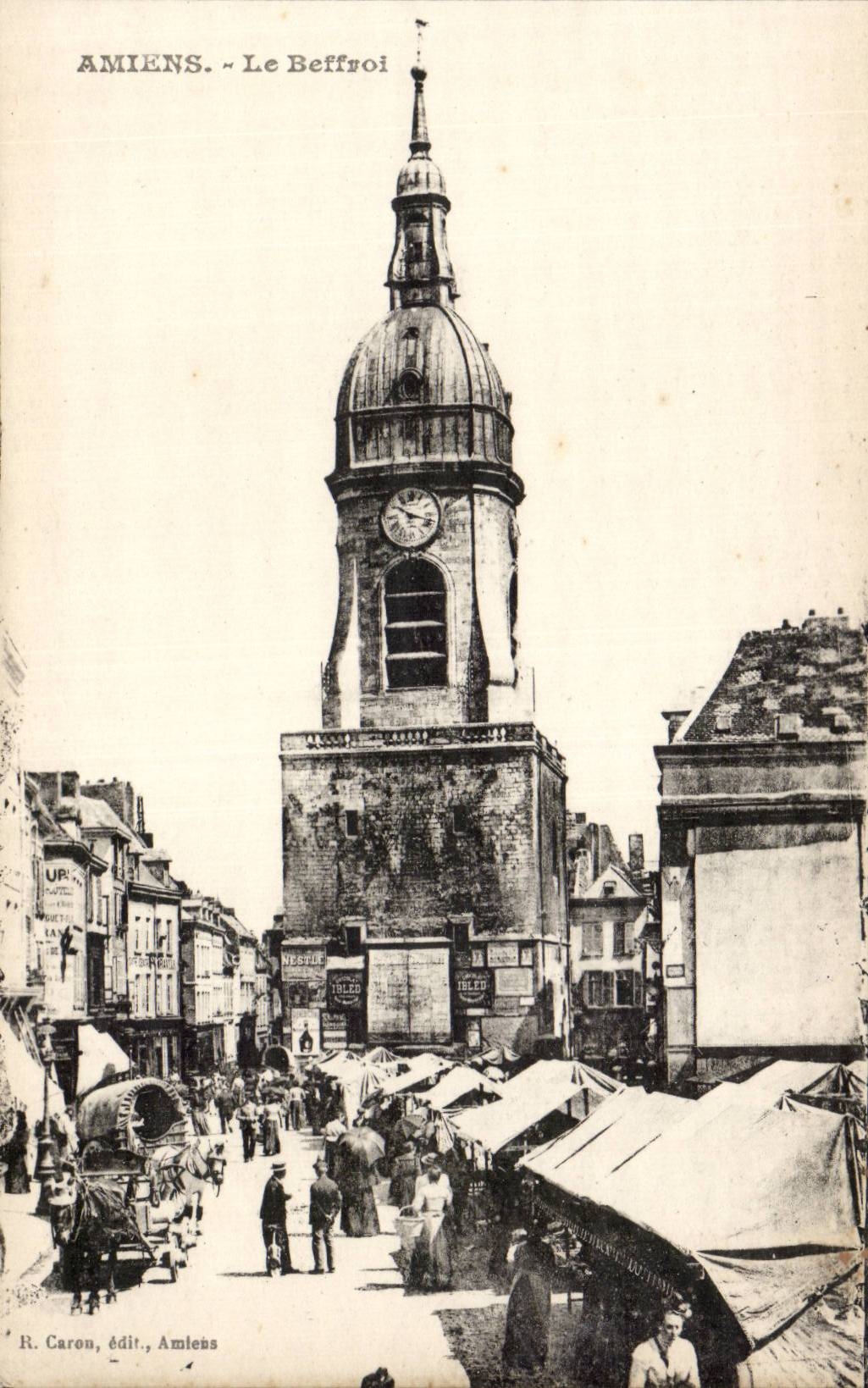 Amiens - the Belfry - CPA