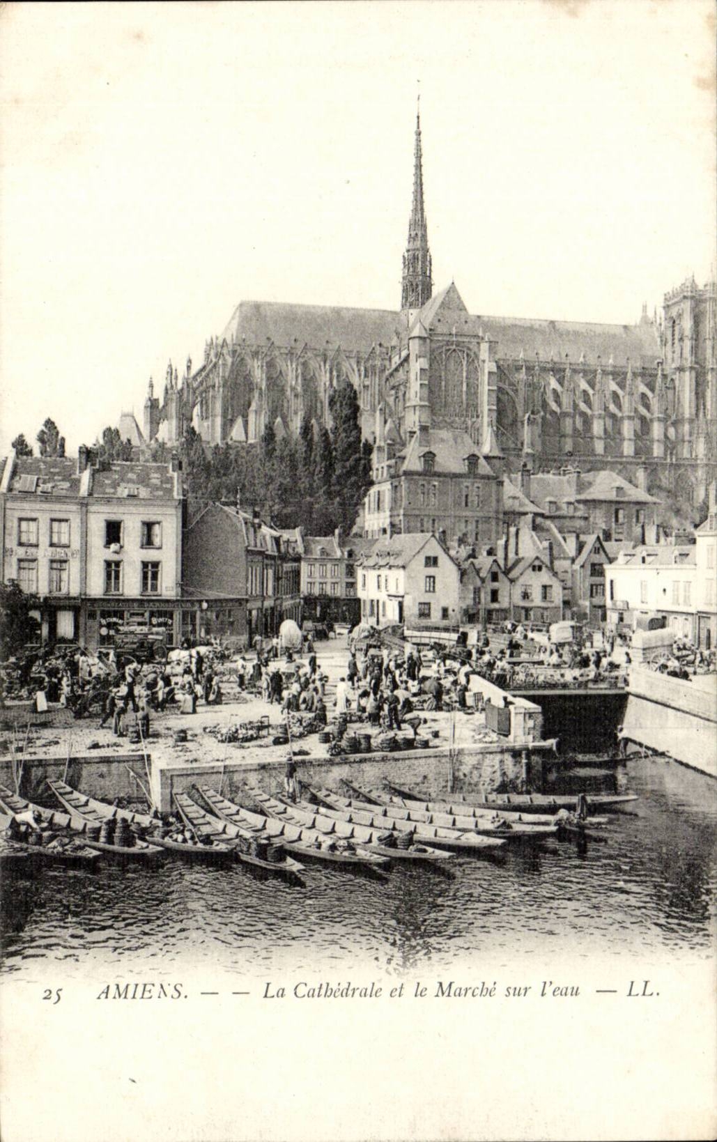 Amiens - the Cathedral - CPA