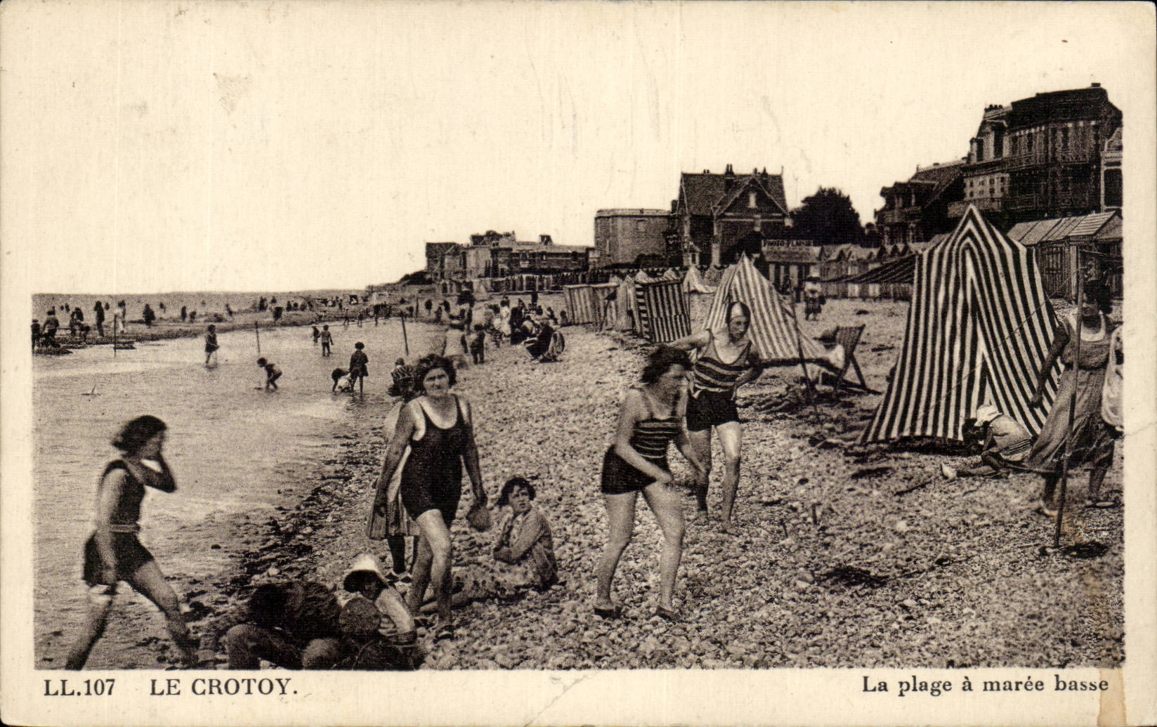 Crotoy - the Beach - CPA