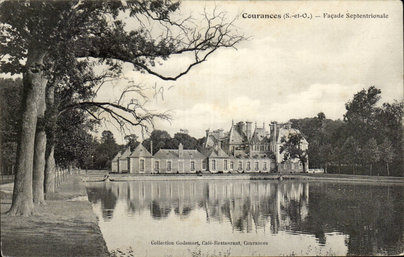 Courances - Facade Septentrionale - CPA