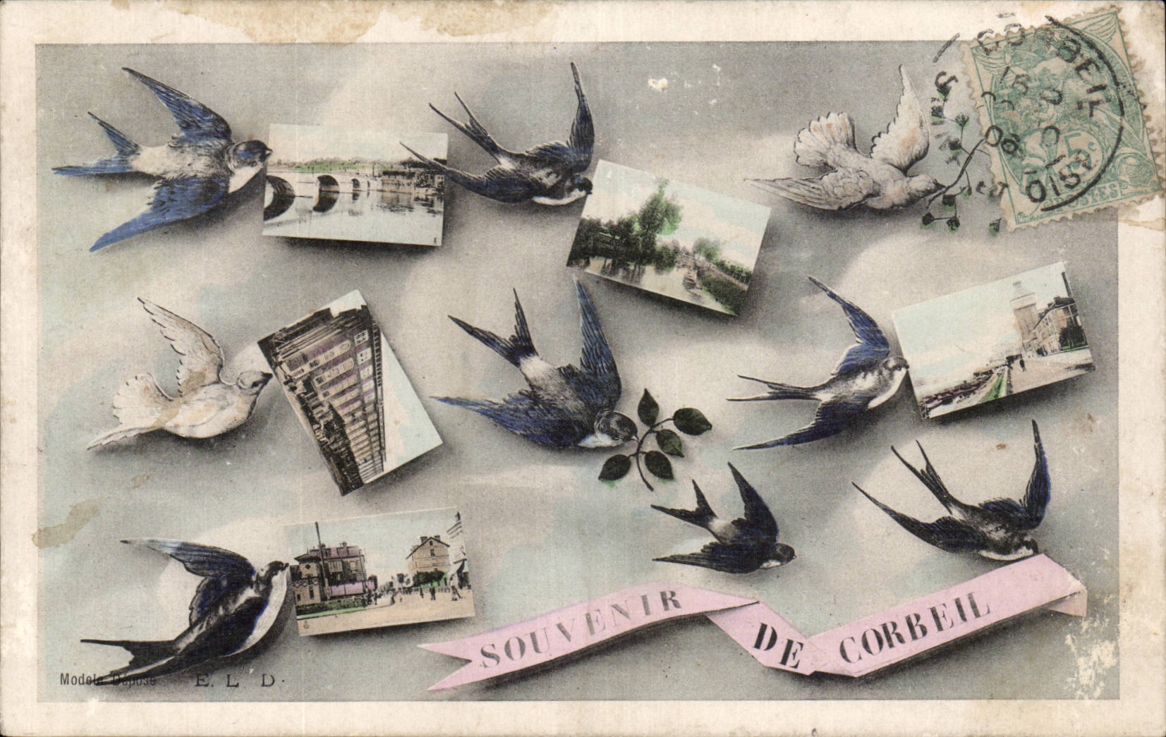 Corbeil - Souvenir - Bird - Bird - CPA