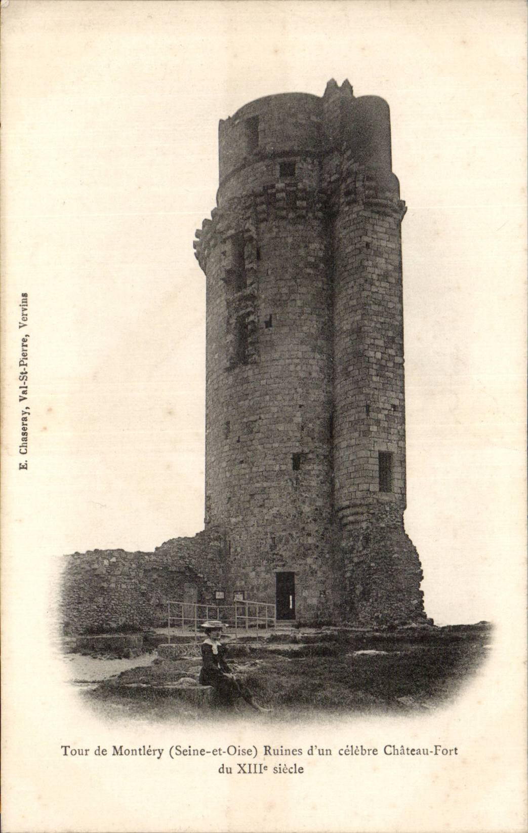 Tour de Montlery - Ruines d'un celebre Chateau Fort - CPA
