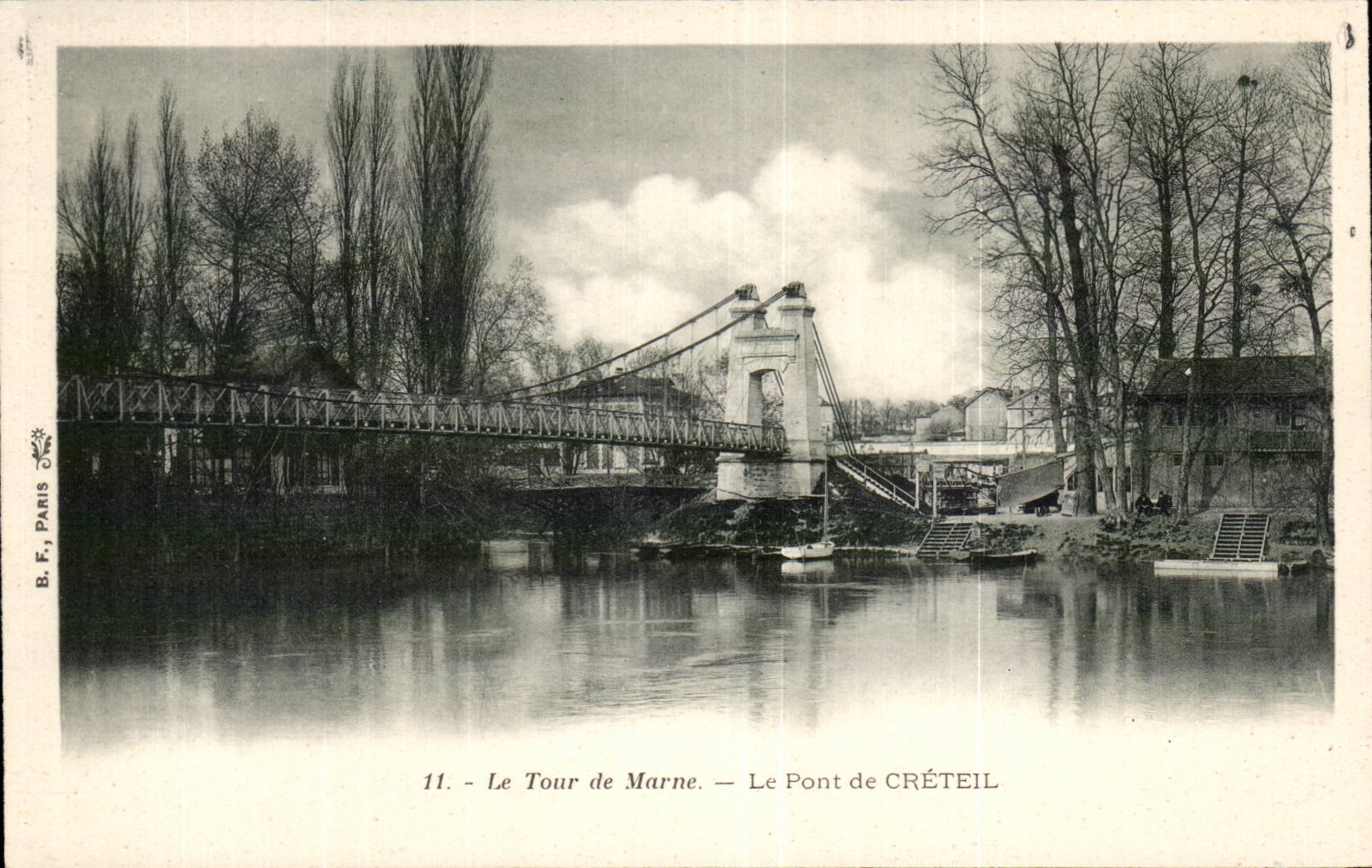 CPA Bridge of Creteil