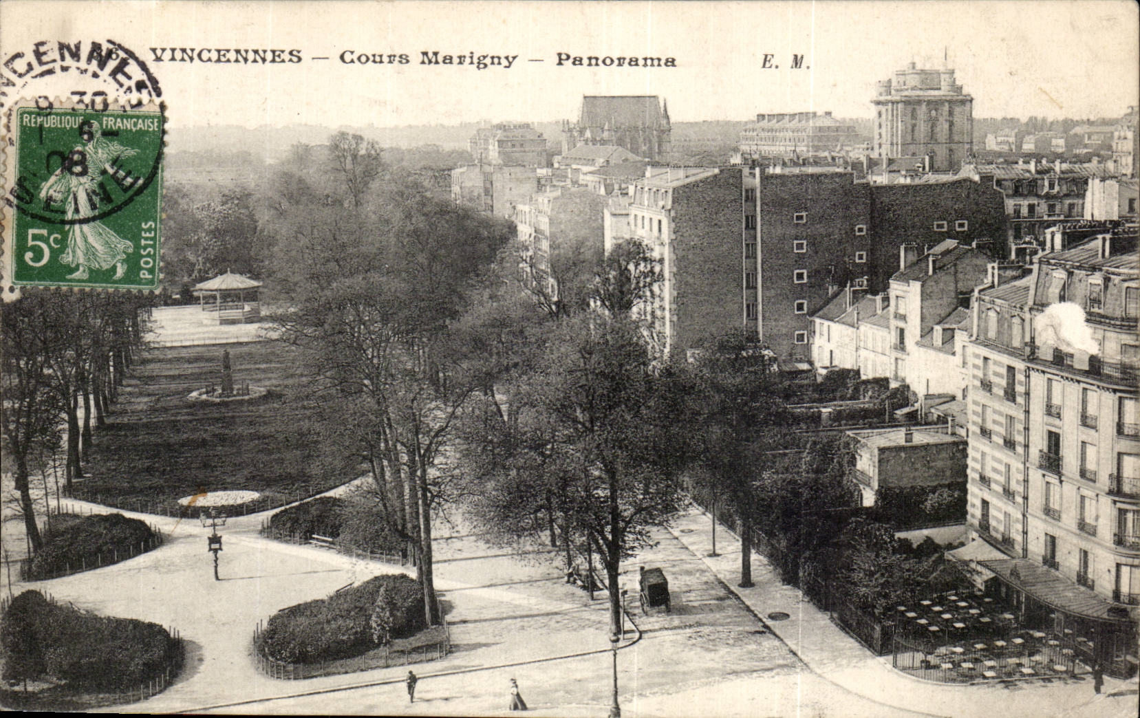 CPA Vincennes Course marigny Panorama