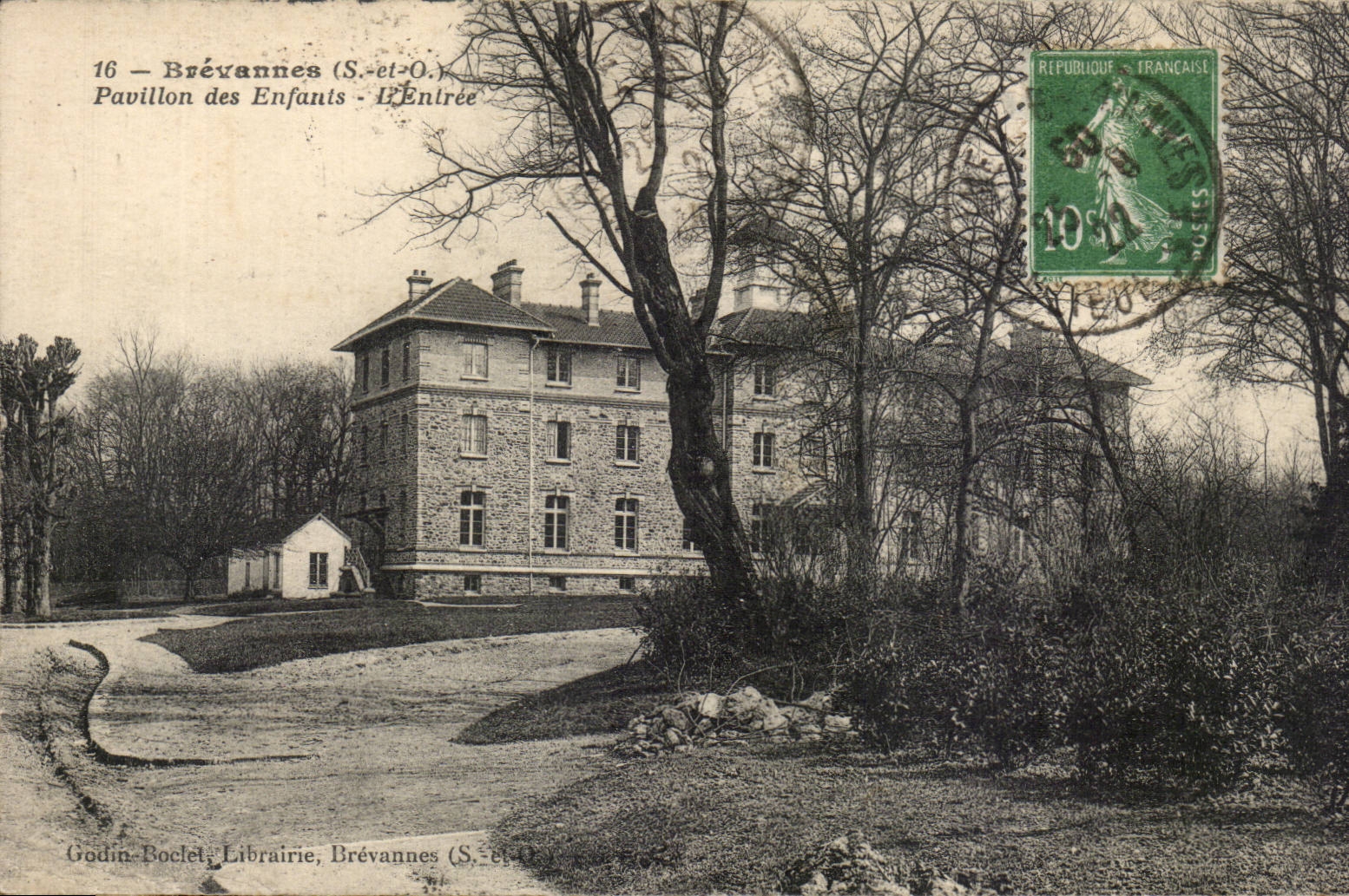 CPA Brevannes pavillon des enfants L'entree