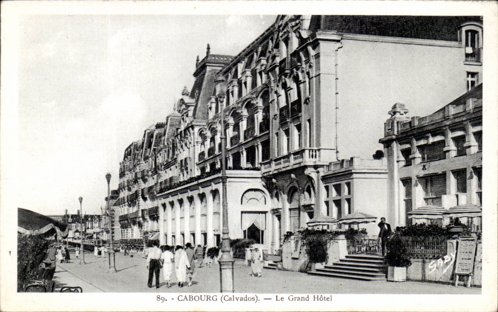 Cabourg CPA das grosse Hotel