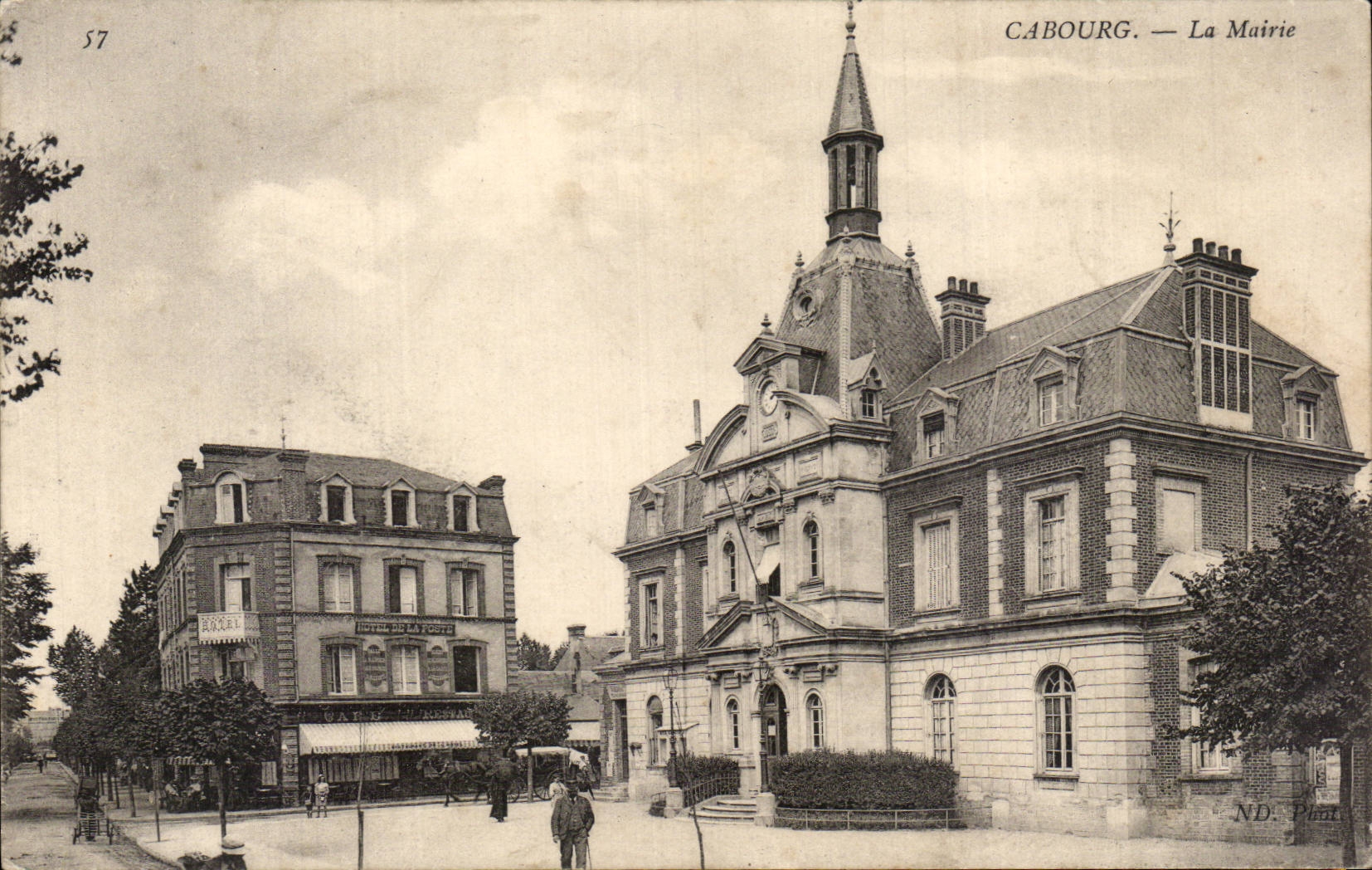 Cabourg CPA das Rathaus