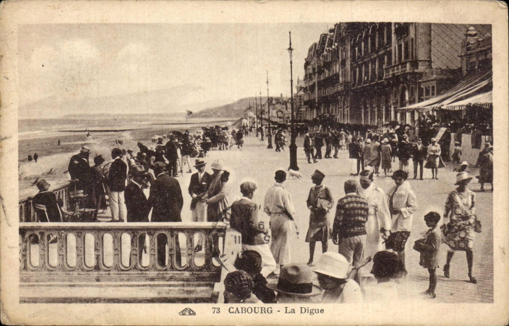 Cabourg CPA die Verdammung