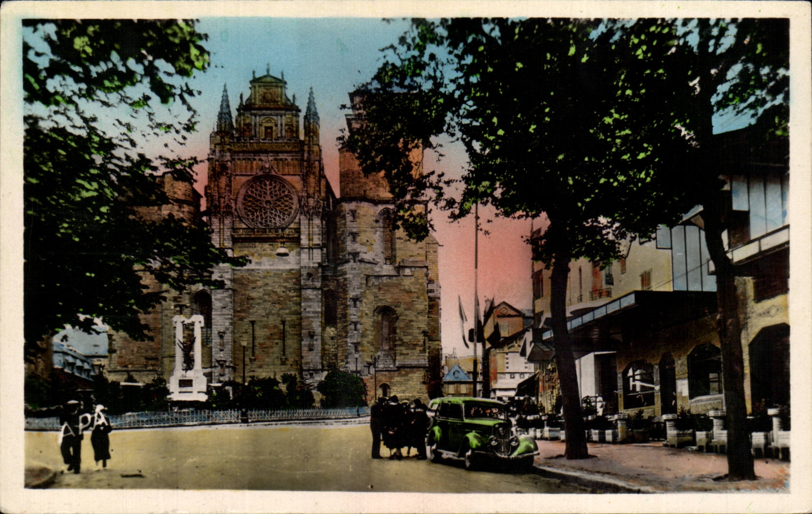 Rodez CPA Which occurred Victor Hugo and place of weapons