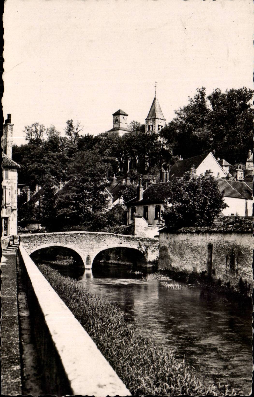 CPA Chatillon on the Seine the Sluice with the wolf