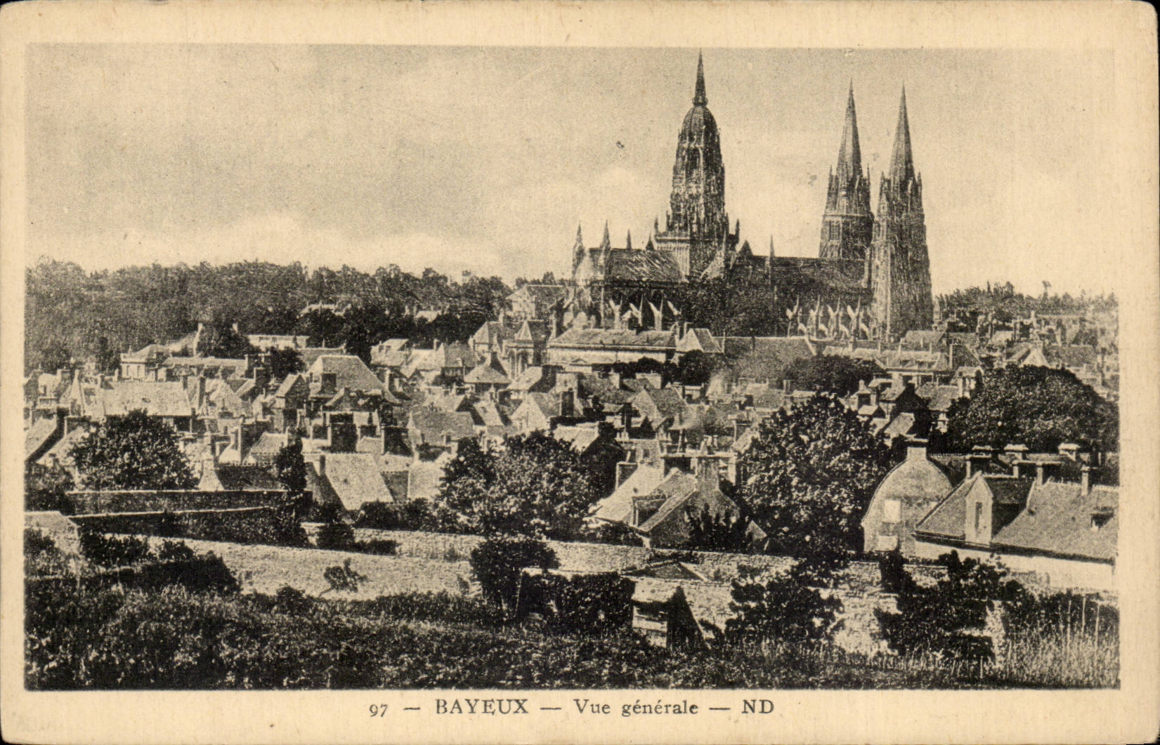 CPA Bayeux View