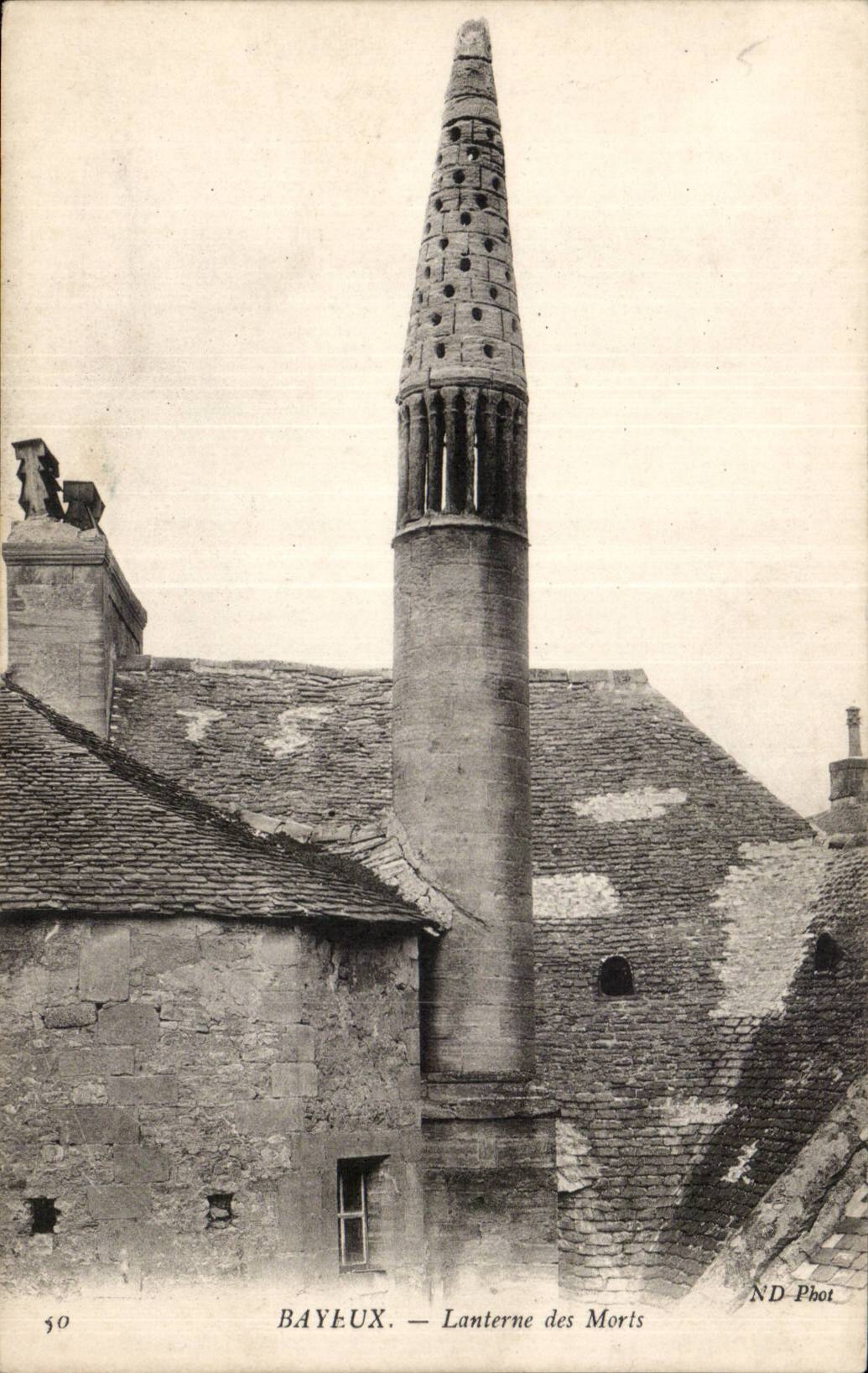 CPA Bayeux Laterne von Todesfallen