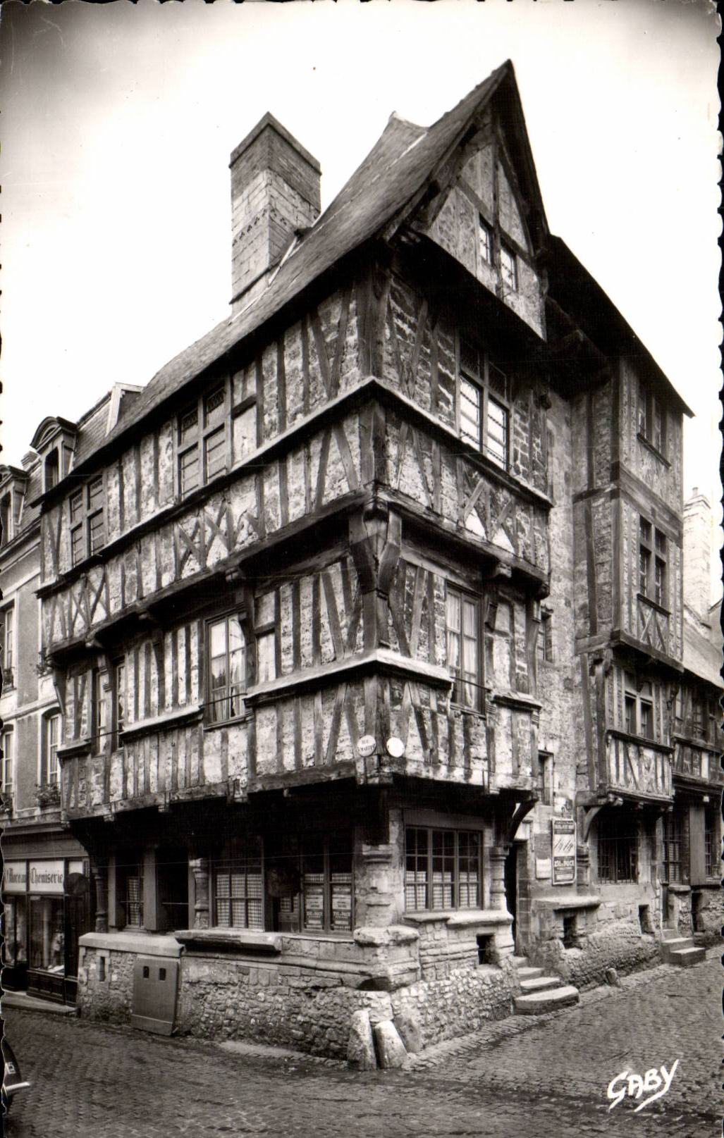 CPSM Bayeux altes modernes Landgasthaus