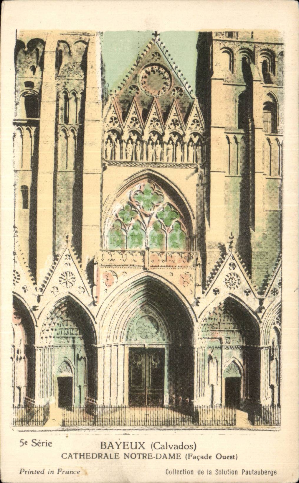 CPA Bayeux Notre Dame Kathedrale