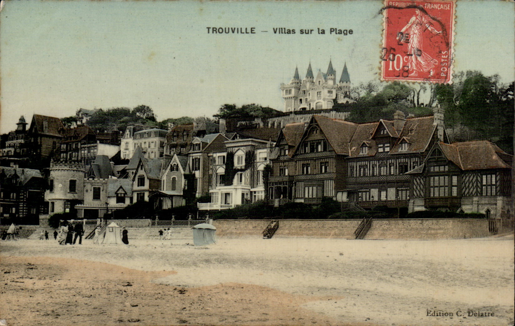 CPA Trouville Villas on the beach