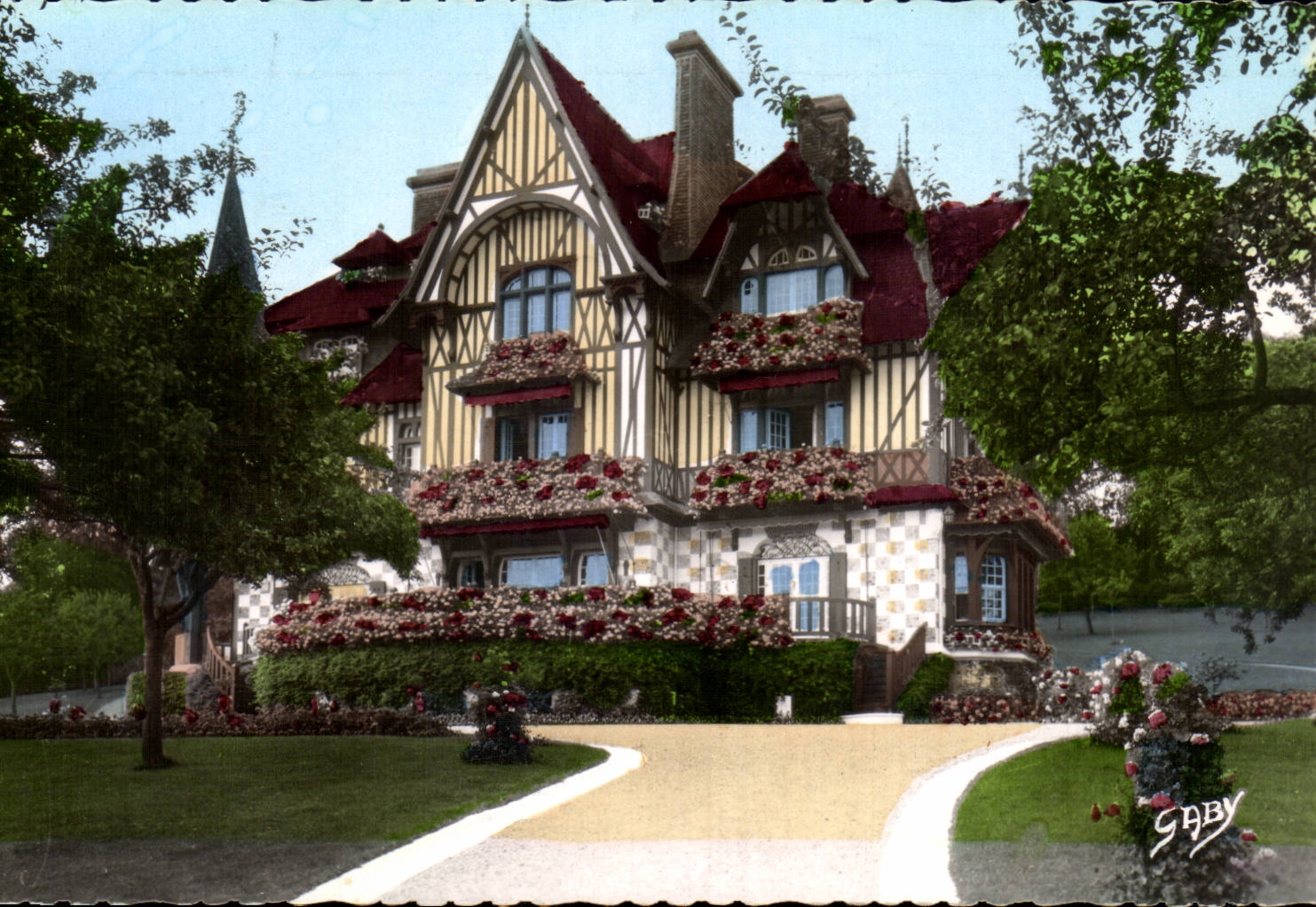 CPSM Deauville der feste gebluhte Strand der Steigung