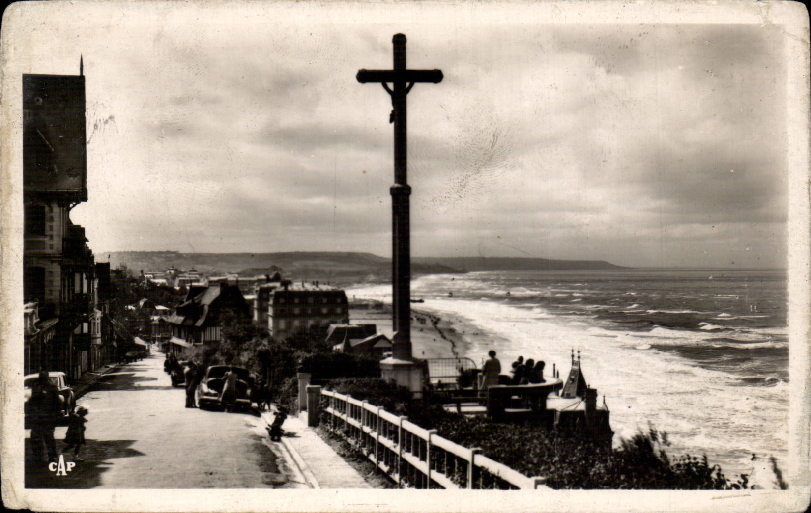 CPSM Trouville Queen of the beaches the martyrdom