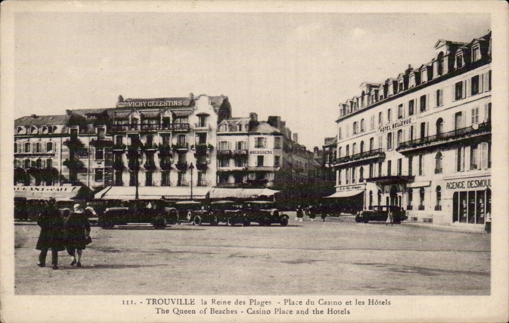 CPA Trouville Places casino and the hotels