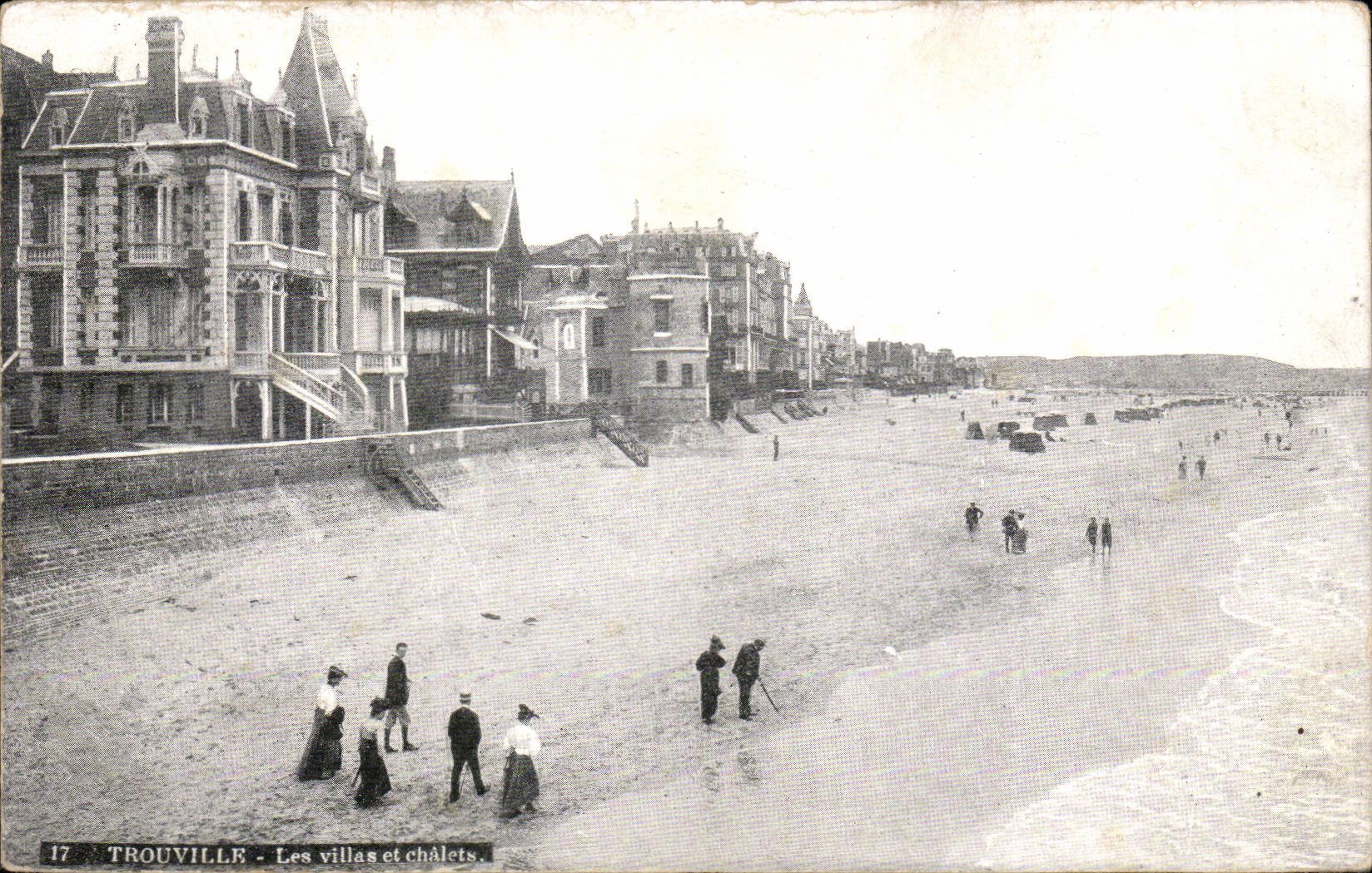 CPA Trouville villas and country cottages