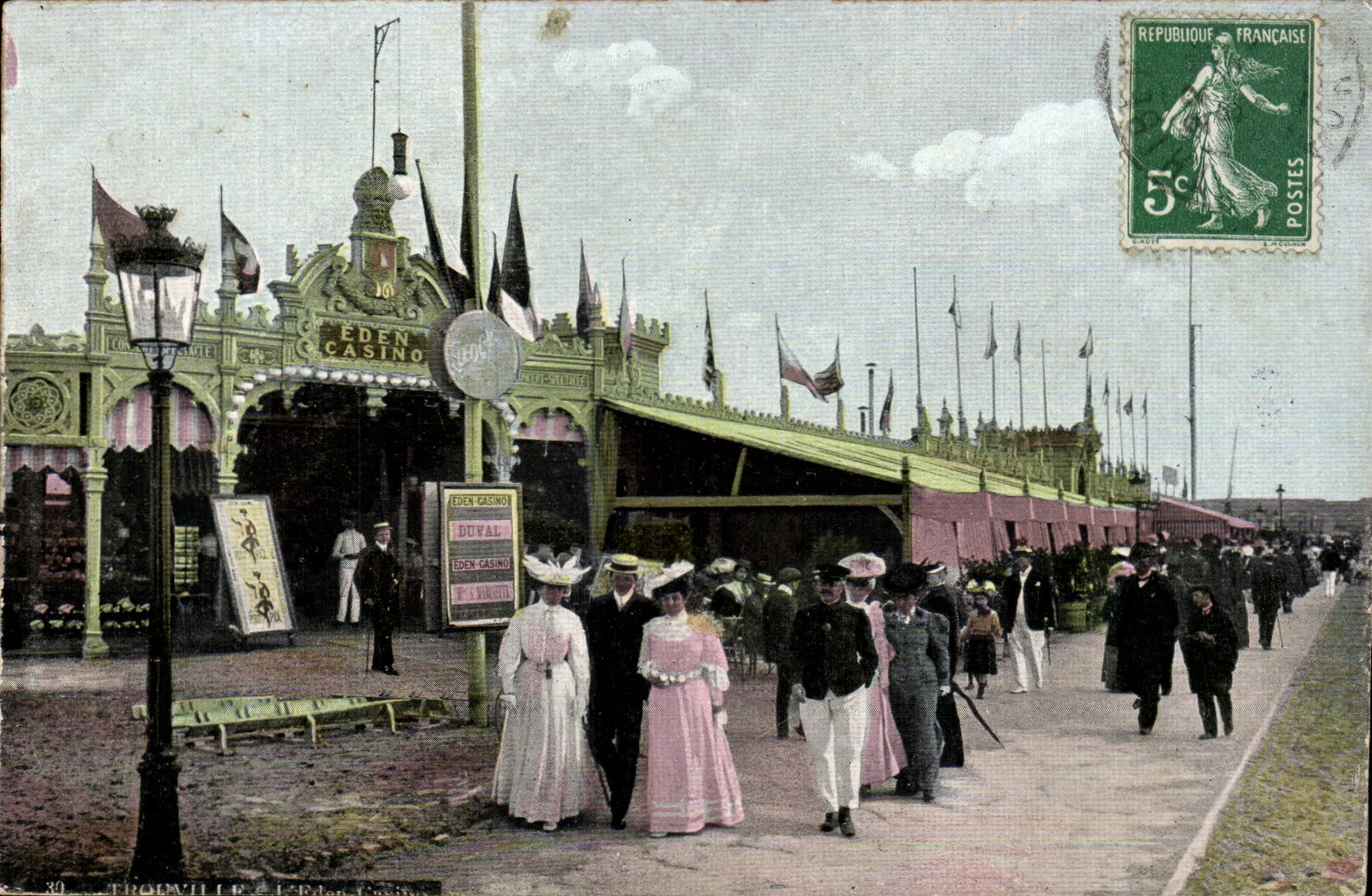 CPA Trouville the Eden Casino