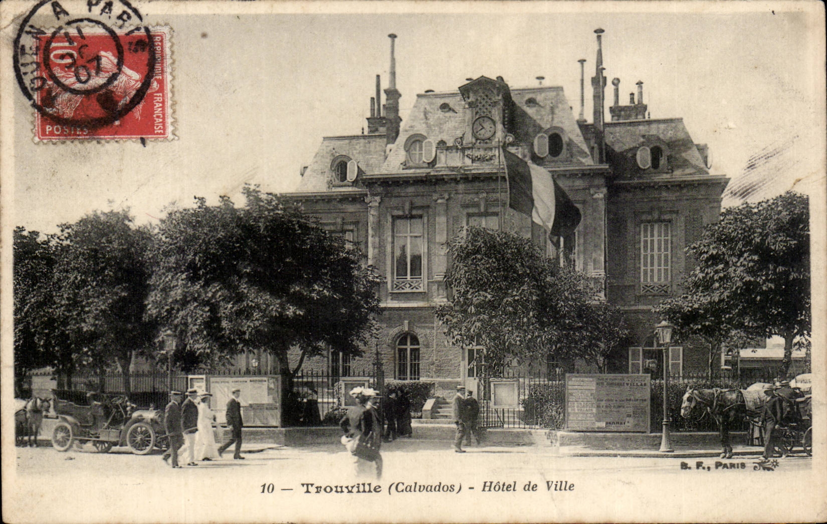 CPA Trouville Town hall