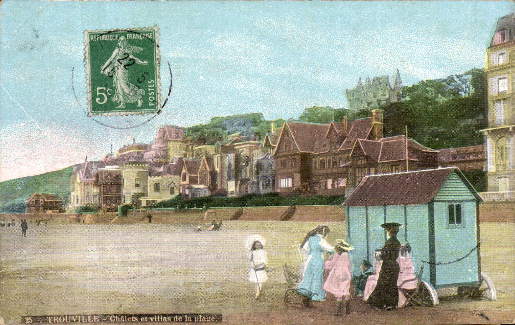 CPA Trouville Country cottages and villas of the beach