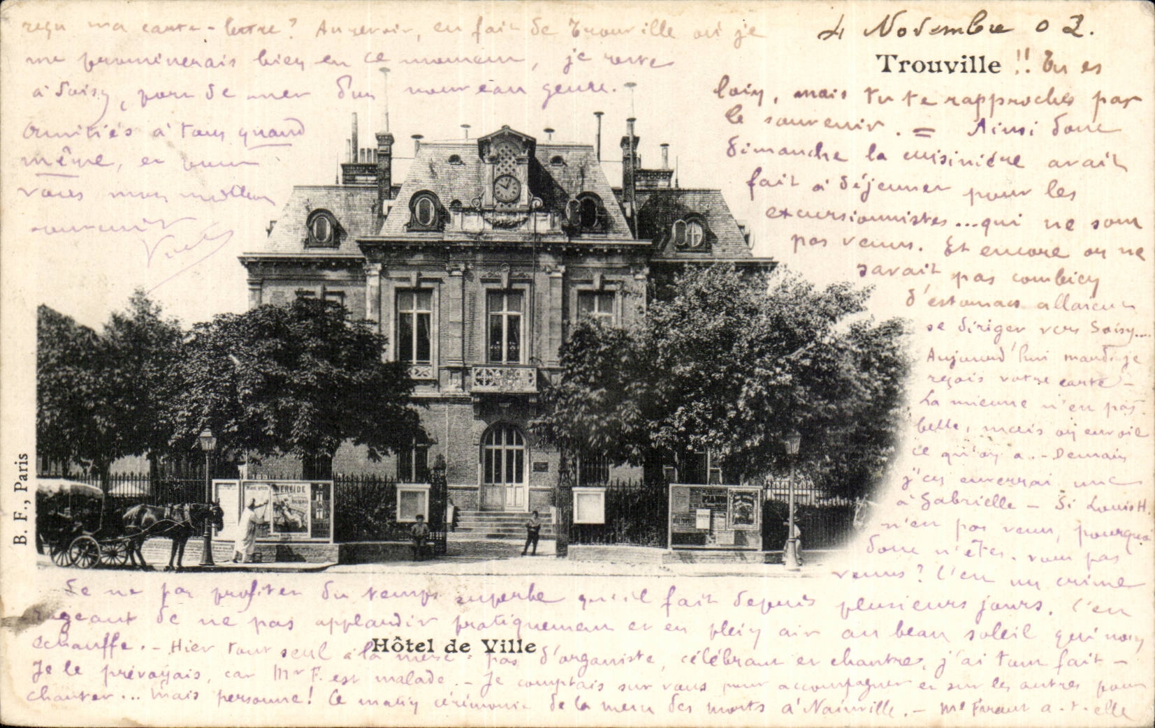 CPA Trouville Town hall