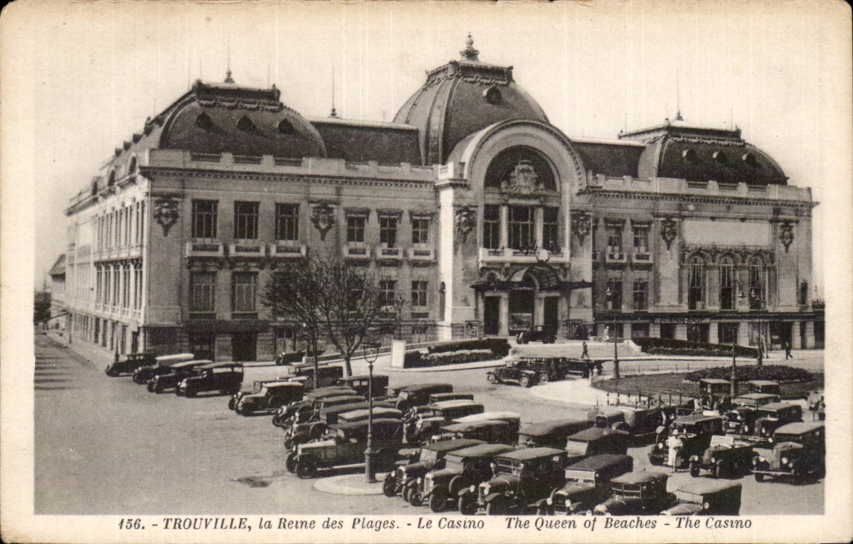 CPA Trouville the queen of the beaches the casino