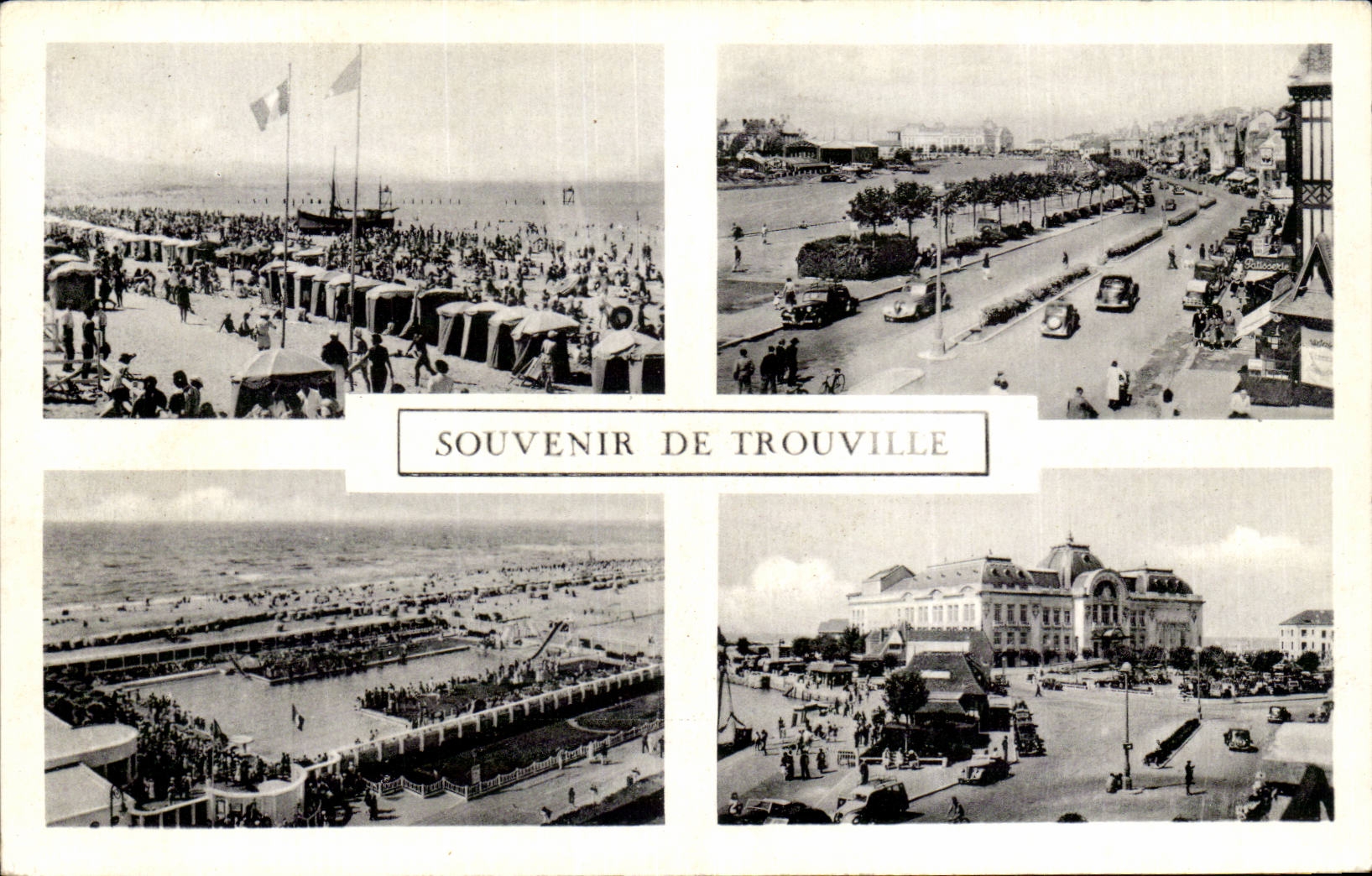 CPA Souvenir of Trouville
