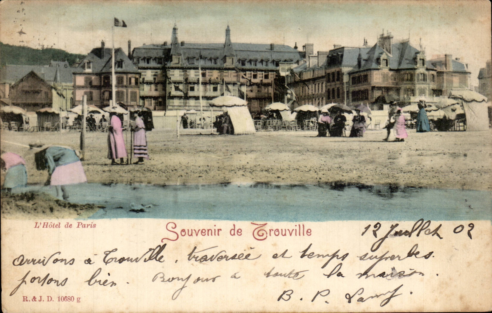 CPA Trouville Hotel of Paris