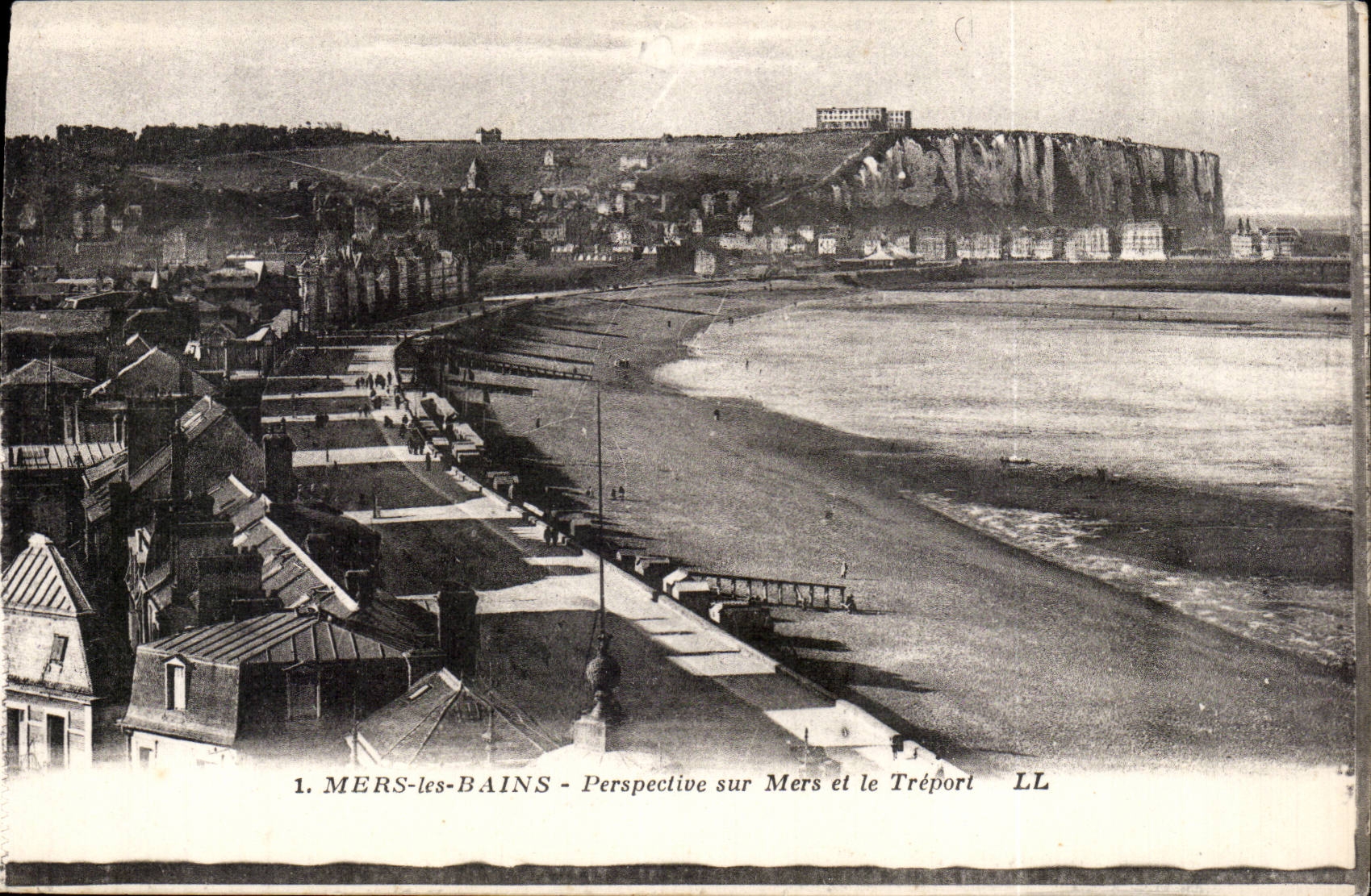 CPA Seas les Bains View on Seas and Treport