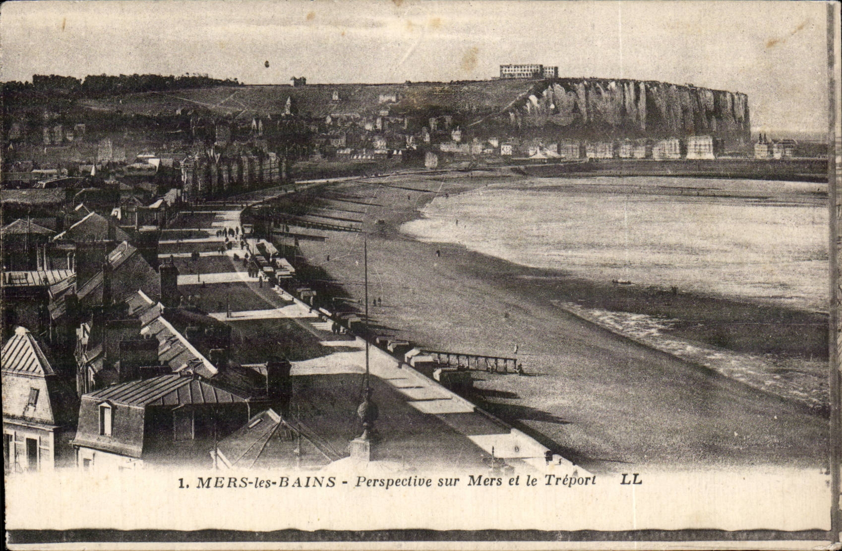 CPA Seas les Bains View on Seas and Treport