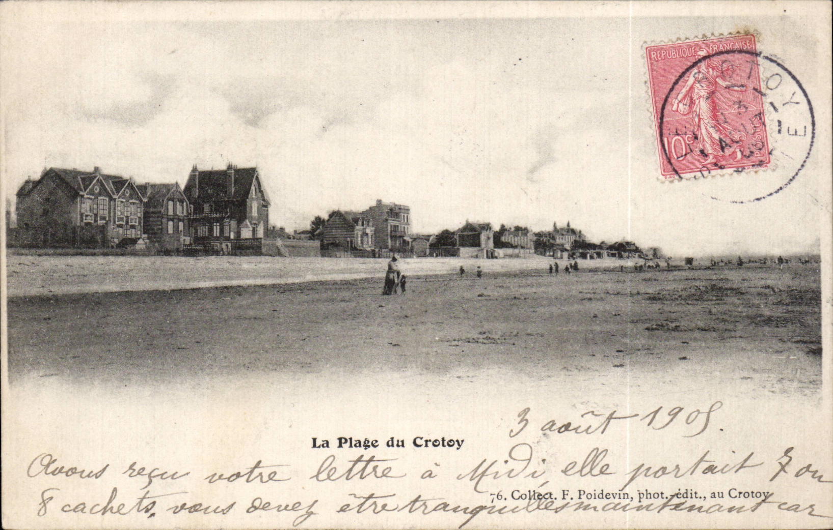 CPA the beach of Crotoy