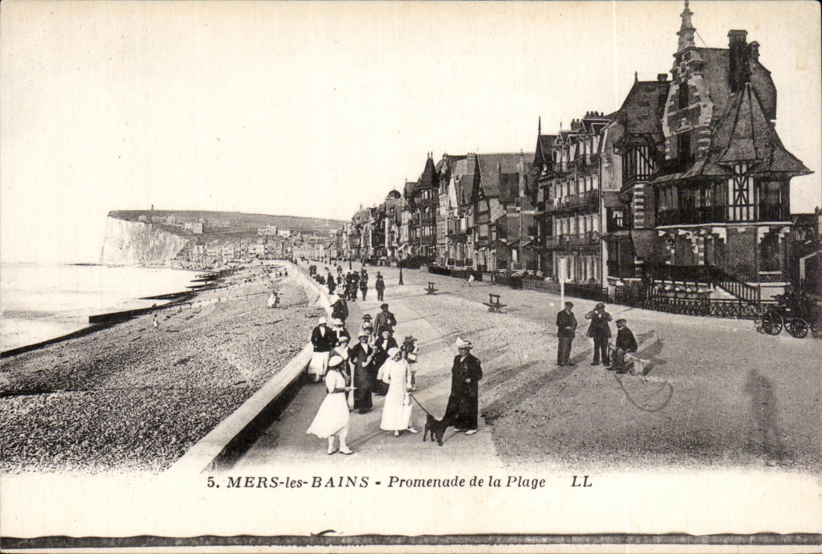 CPA Seeles Bains Weg des Strandes