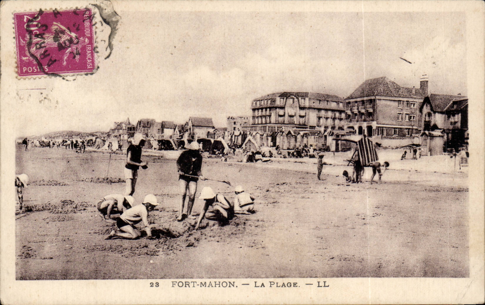 CPA Fort Mahon the beach