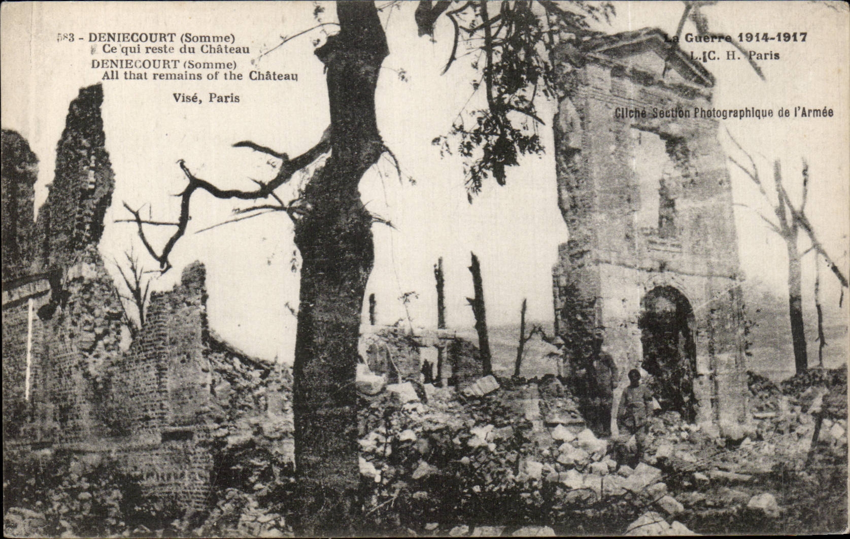 CPA Deniecourt What remains castle