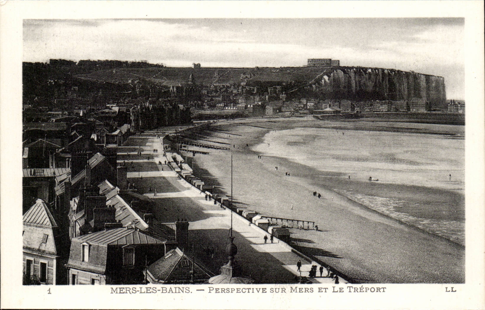 CPA Seas les Bains View on Seas and Treport