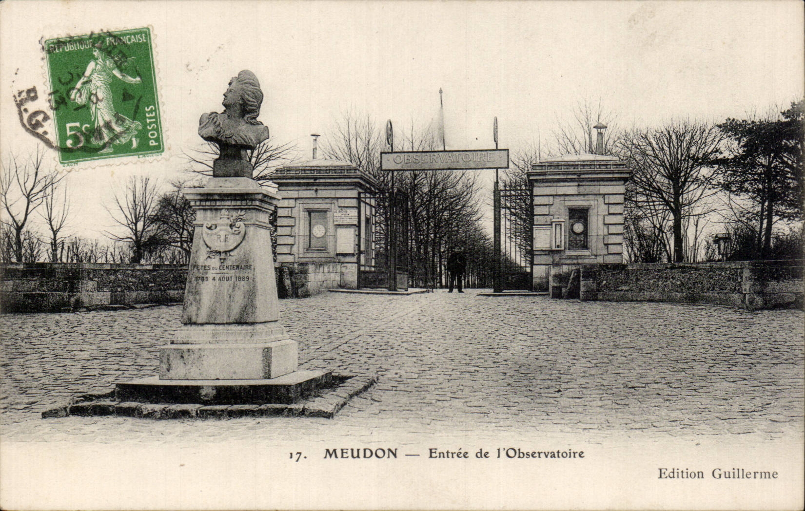 CPA Meudon Eingang des Observatoriums