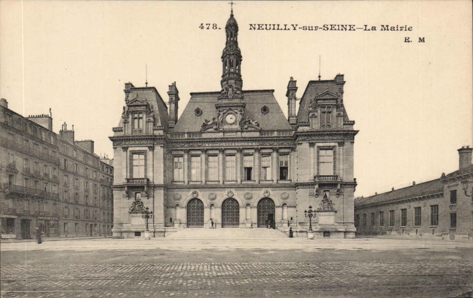 CPA Neuilly sur Seine La mairie