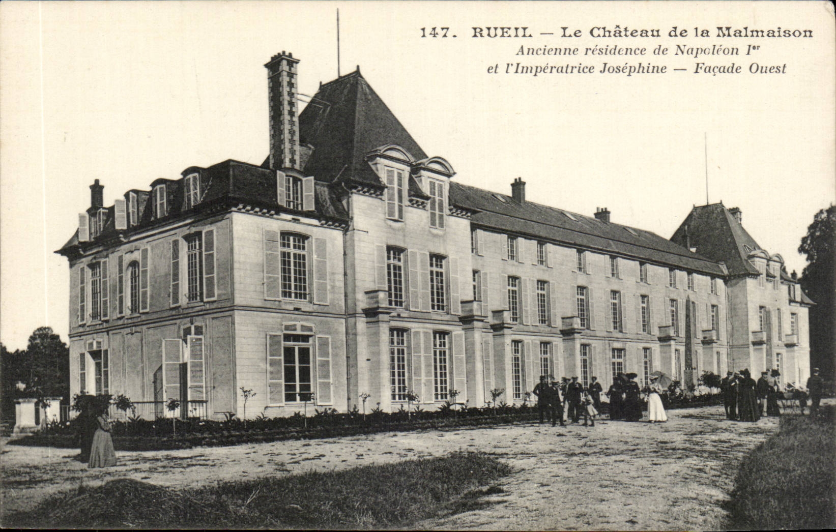 CPA Rueil the castle of Old Malmaison residence of Napoleon 1st and the Josephine empress