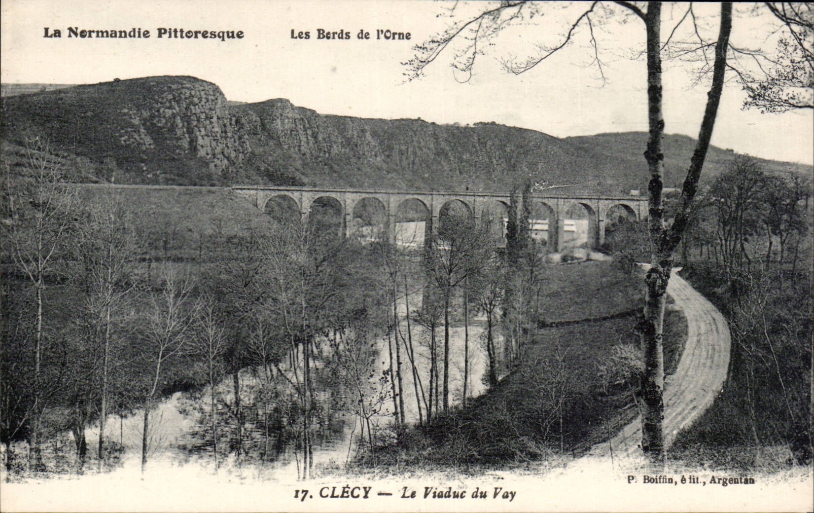 CPA Clecy the viaduct of Vay