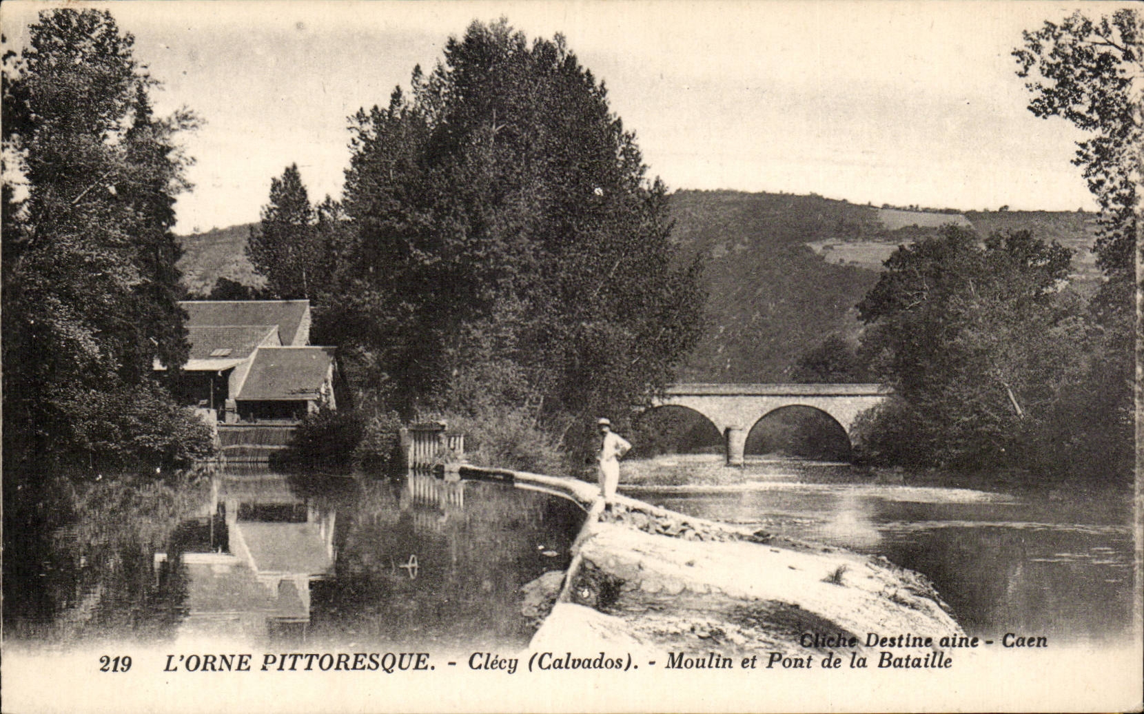 CPA Clecy Mill and bridge of the battle