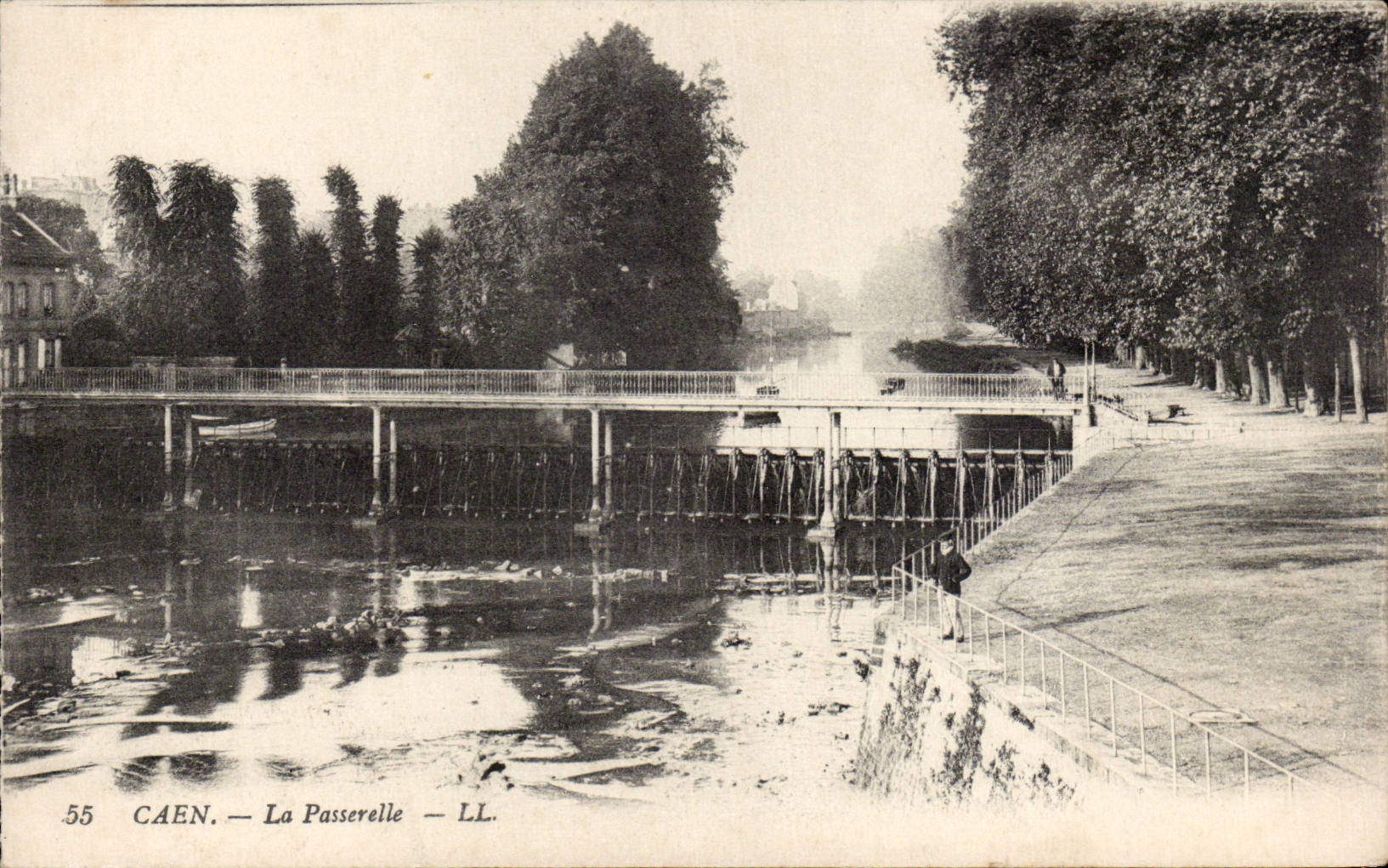 CPA Caen der Steg