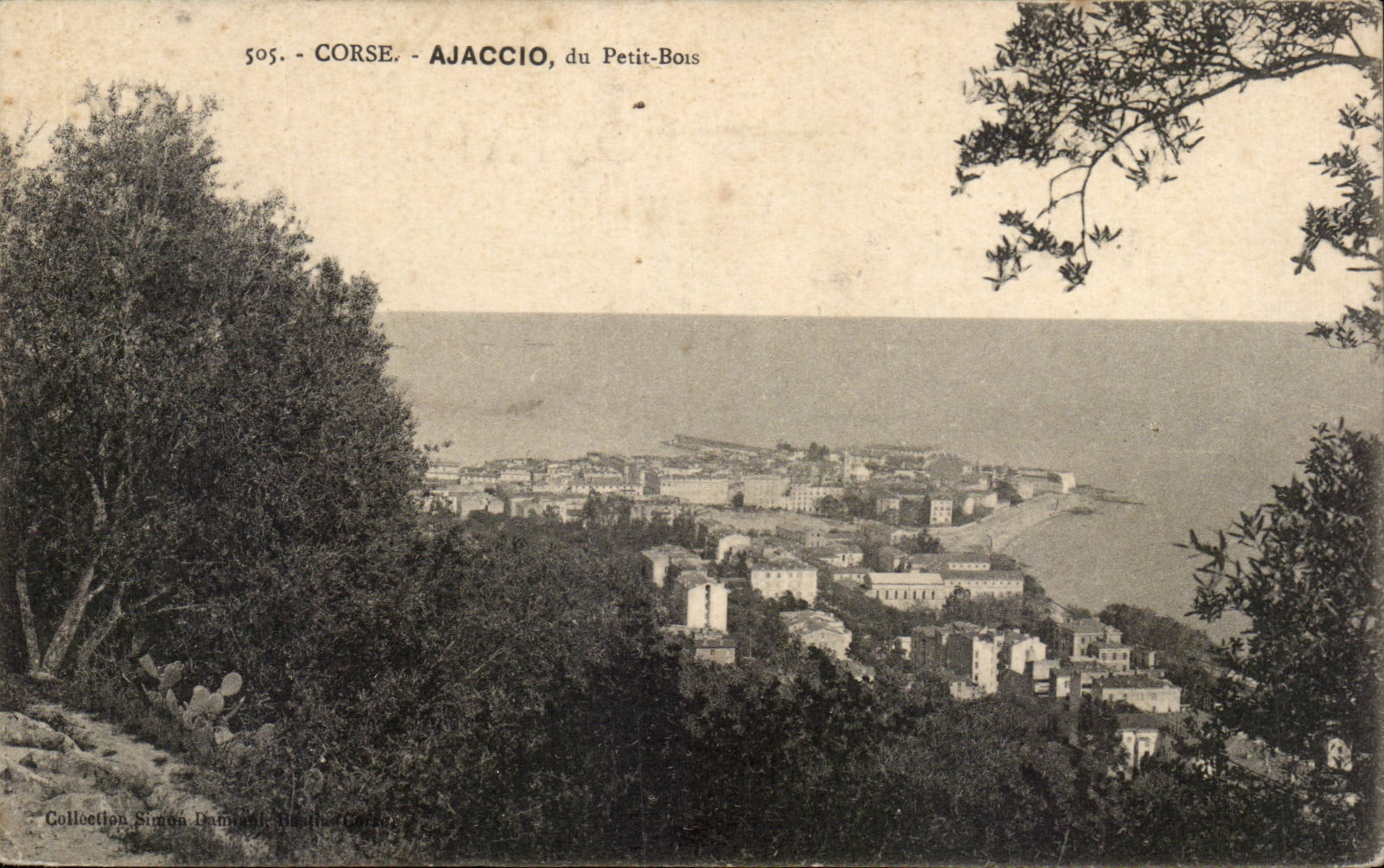 Korsika - Korsika - Ajaccio - glasierender Stab - CPA