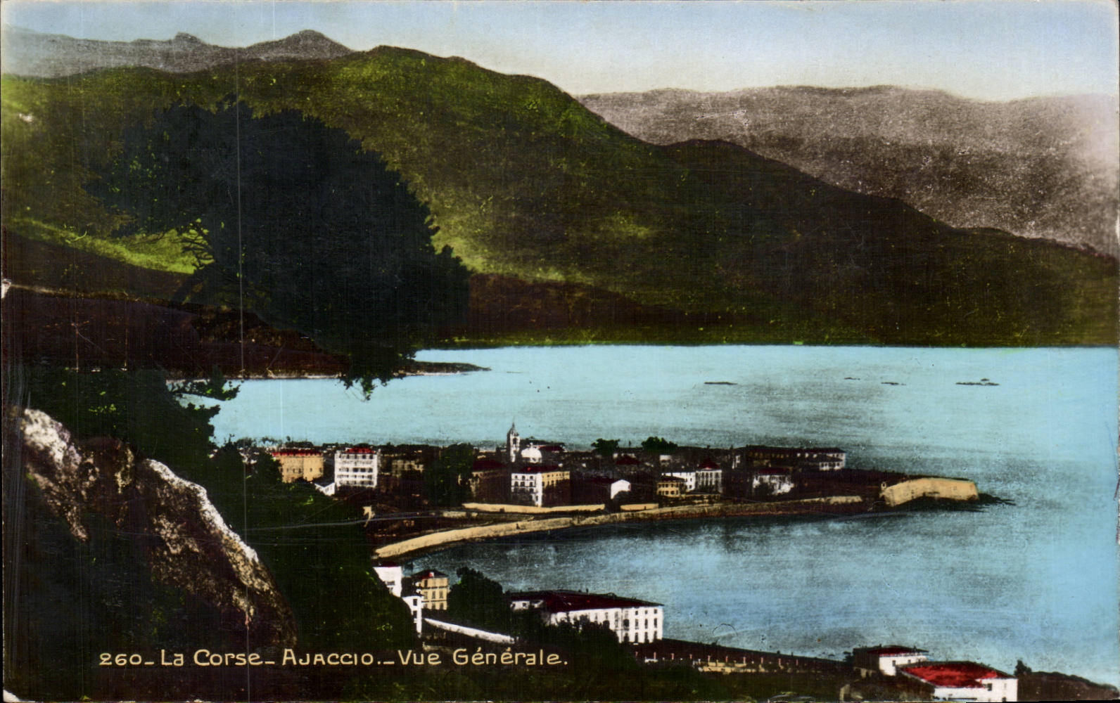 Korsika - Korsika - Ajaccio - View - CPA