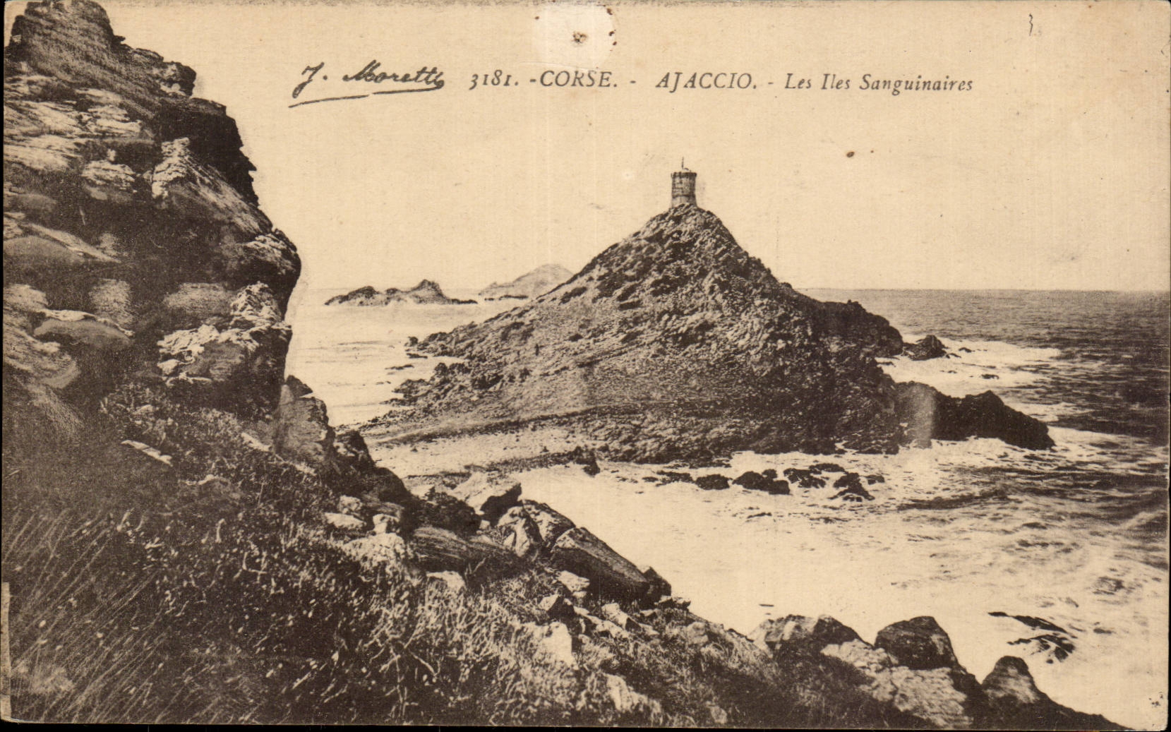 Korsika - Korsika - Ajaccio - Sanguinary Inseln - CPA