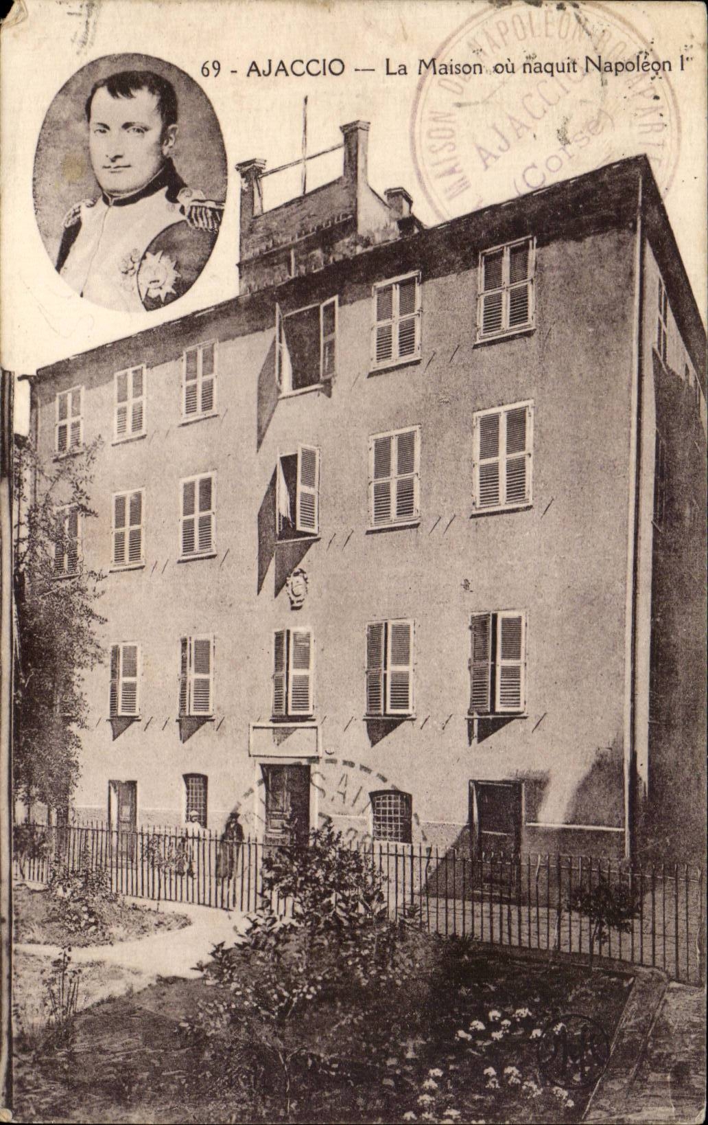 Corsica - Corsica - Ajaccio - House of Napoleon I - CPA
